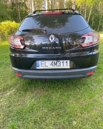 Renault Megane cena 29999 przebieg: 195850, rok produkcji 2013 z Łódź małe 106